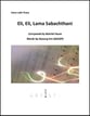 Eli, Eli, Lama Sabachthani Vocal Solo & Collections sheet music cover